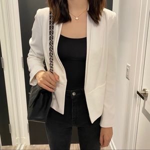 TOPSHOP White Blazer Size 4